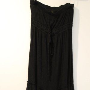 Black Strapless Dress [L]
